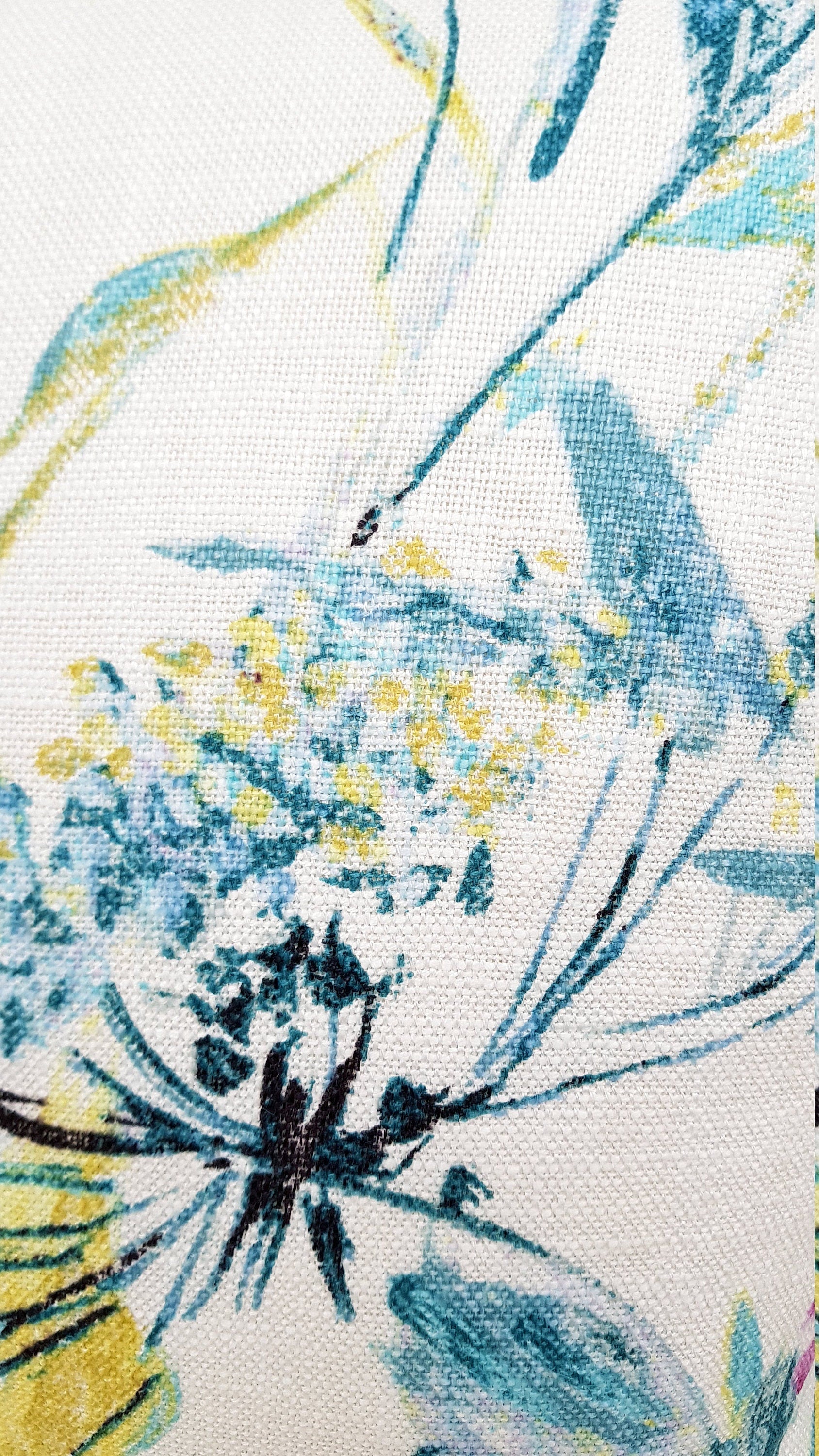 Laura Ashley cosmos Floral Cushion : Handmade with Laura Ashley Austen back, 16"