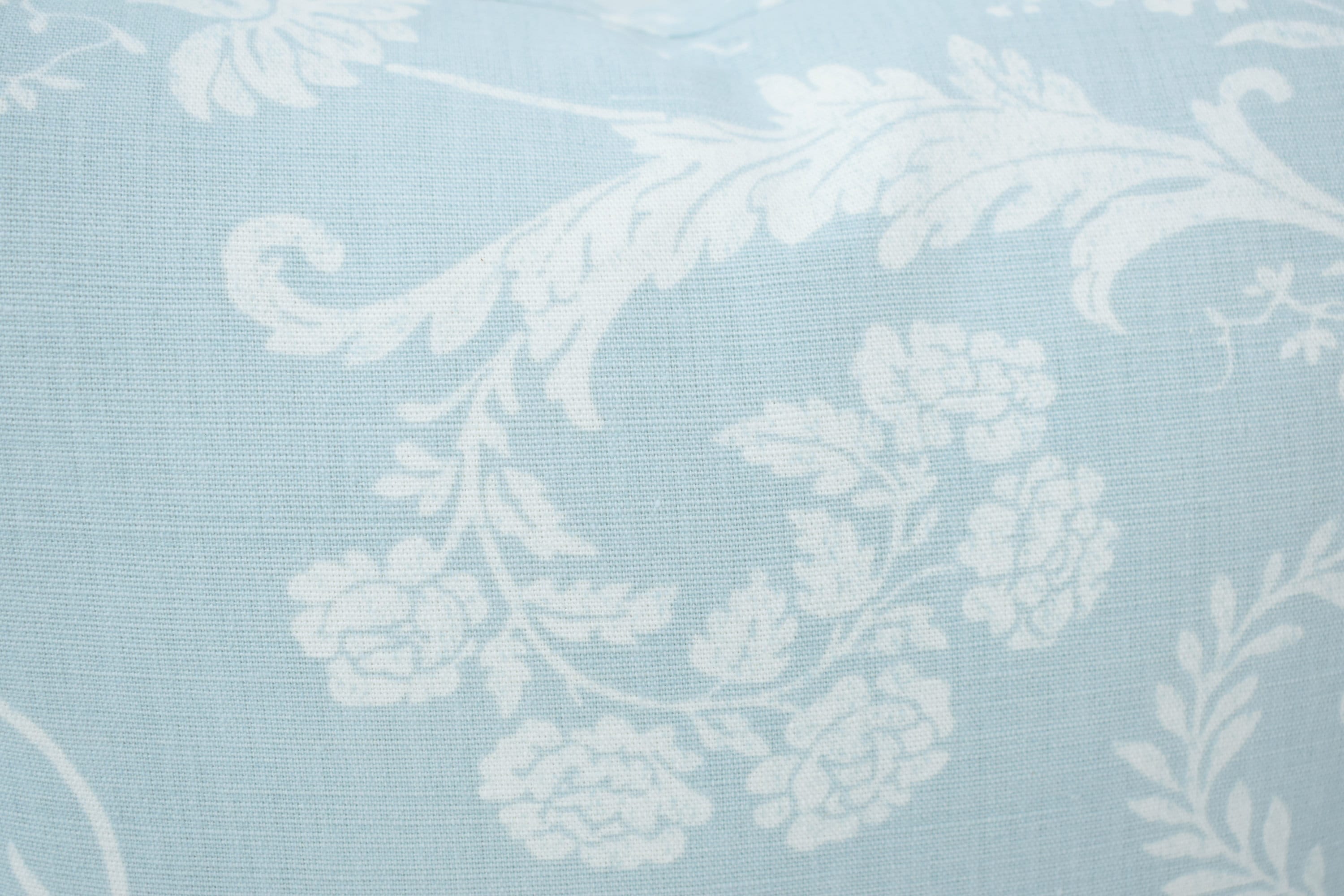 Laura Ashley Josette Duck Egg Cushion : Handmade Linen Blend with Zip Fastening 16"