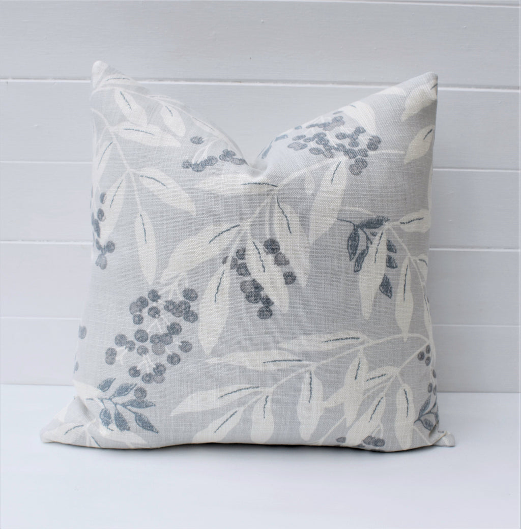 Laura Ashley Greendale Cushion: Handmade with pattern on both sides, 16"