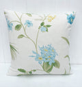Laura Ashley Floral Orchard Apple Cushion, Floral Fabric both sides, Handmade with a Zip Fastening