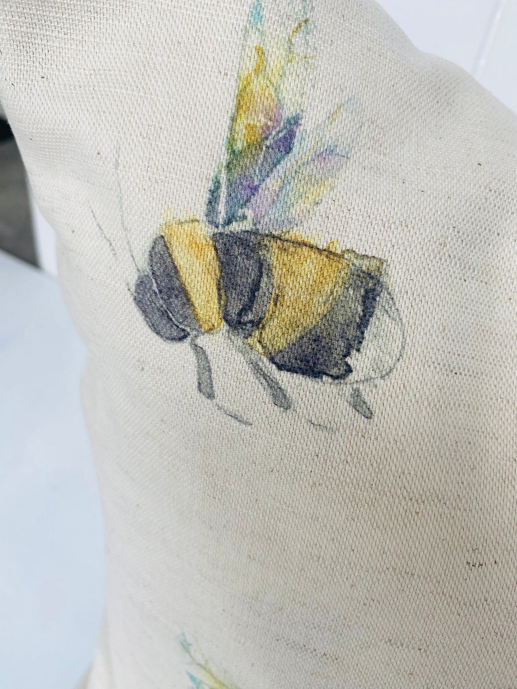 Voyage Maison Buzzing Bees Cushion : Handmade with Zip Closure