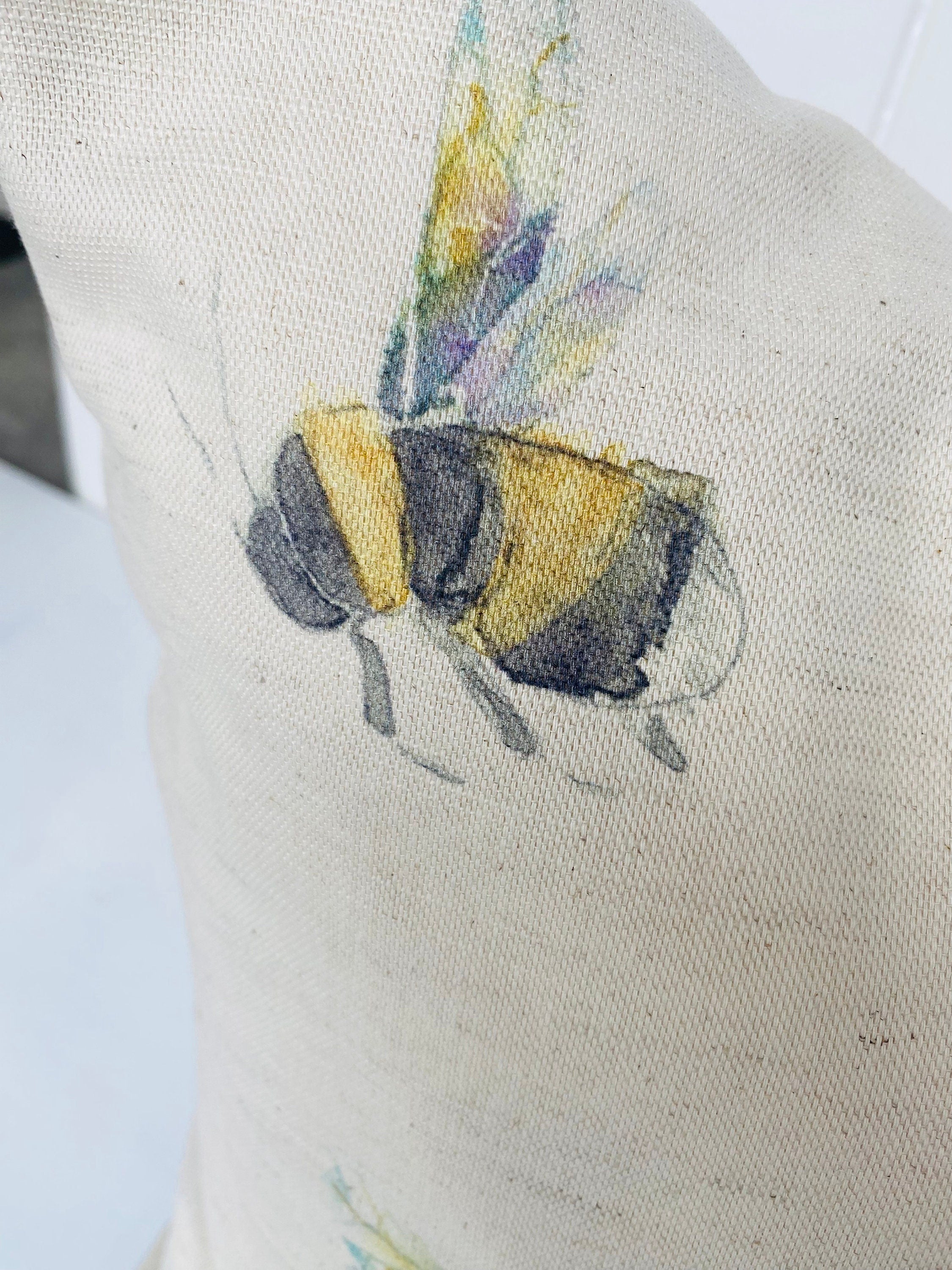 Voyage Maison Buzzing Bees Cushion : Handmade with Zip Closure
