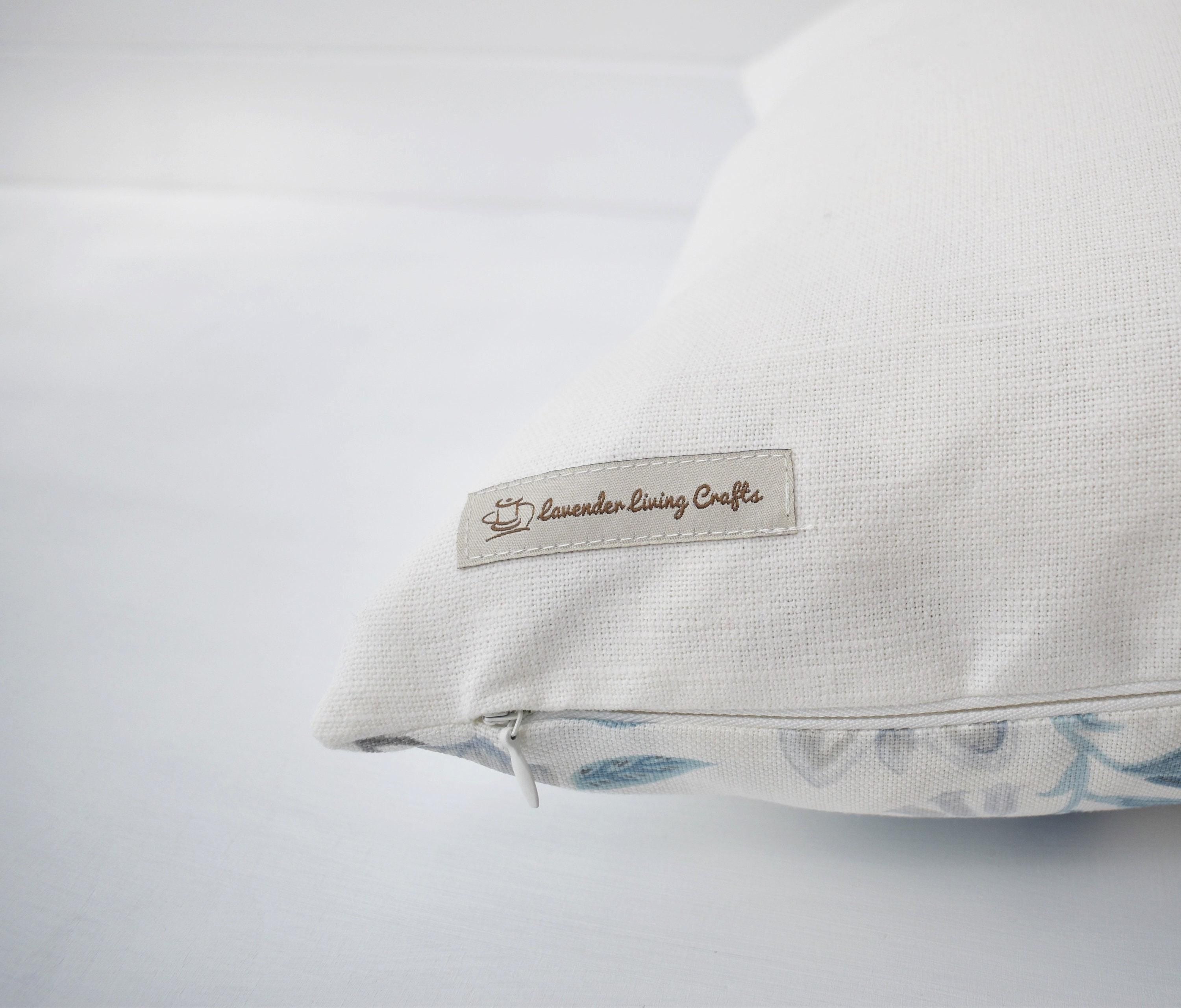 Laura Ashley Parterre Seaspray Cushion : Floral Blue Pillow 16"