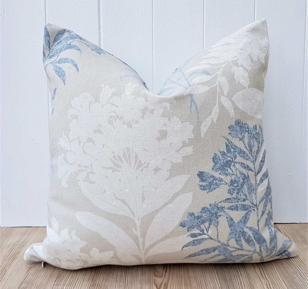 Laura Ashley Tenby Seapray 14” Cushion, Handmade with a Zip Fastening.