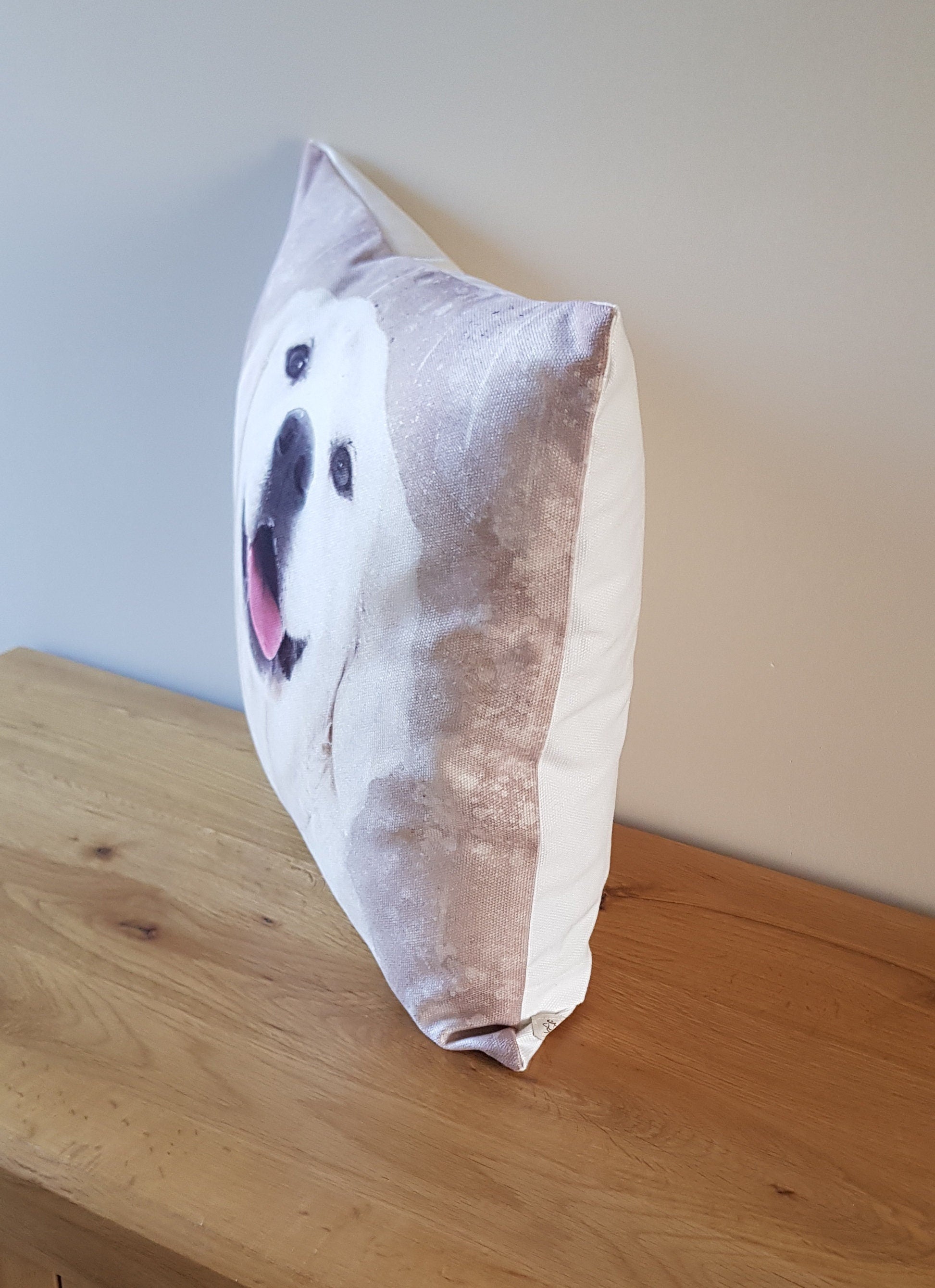 Golden Retriever Art Print Cushion: Handmade with Zip Closure, Cover only or Cover + Pad