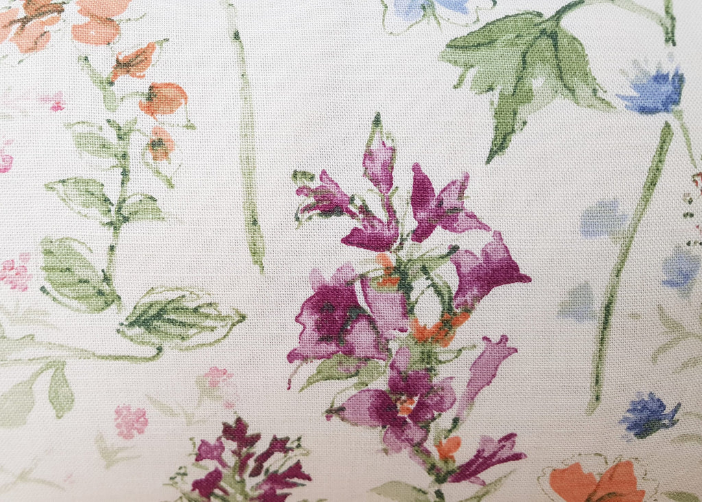Laura Ashley Wild Meadow Cushion, Handmade with a Zip Fastening.