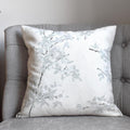 Laura Ashley Floral Cushion, Forsythia Natural on both sides with a zip fastening.