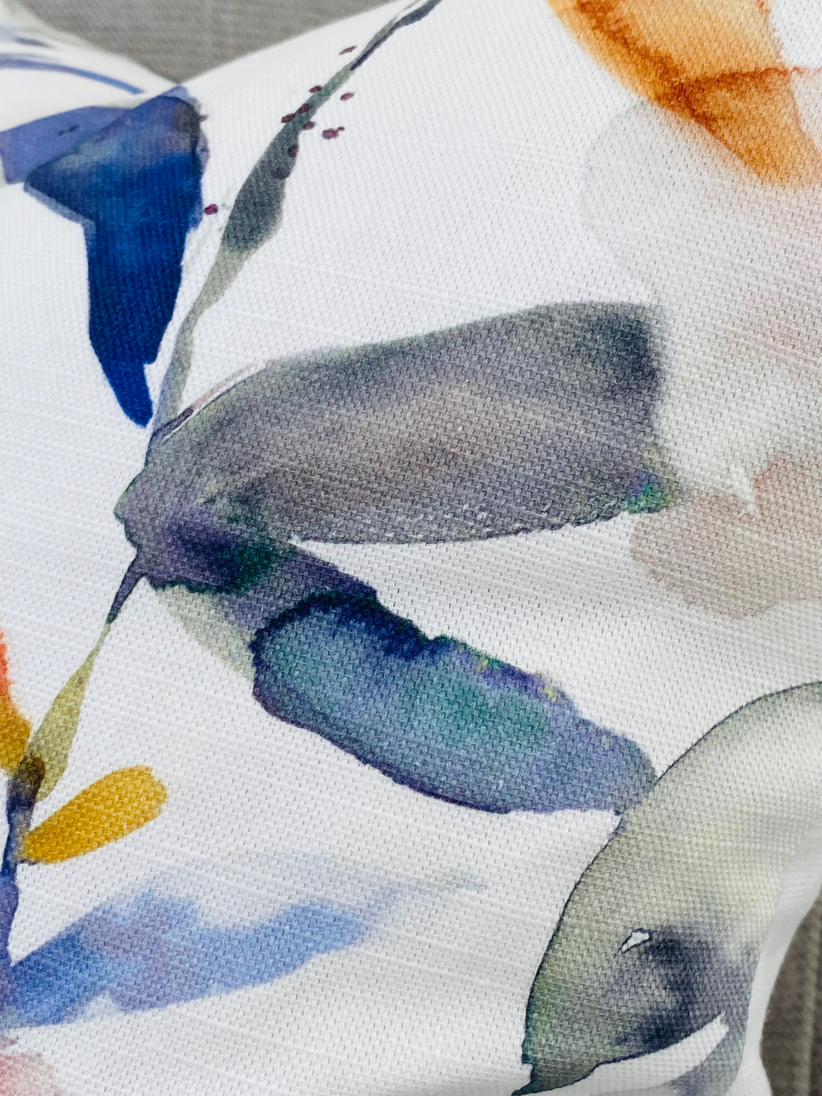 Handmade Voyage Maison Naura Clementine Cushion, Laura Ashley Austen Off White Backing