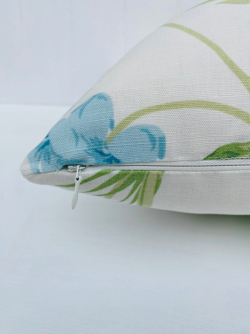 Laura Ashley Floral Orchard Apple Cushion, Floral Fabric both sides, Handmade with a Zip Fastening
