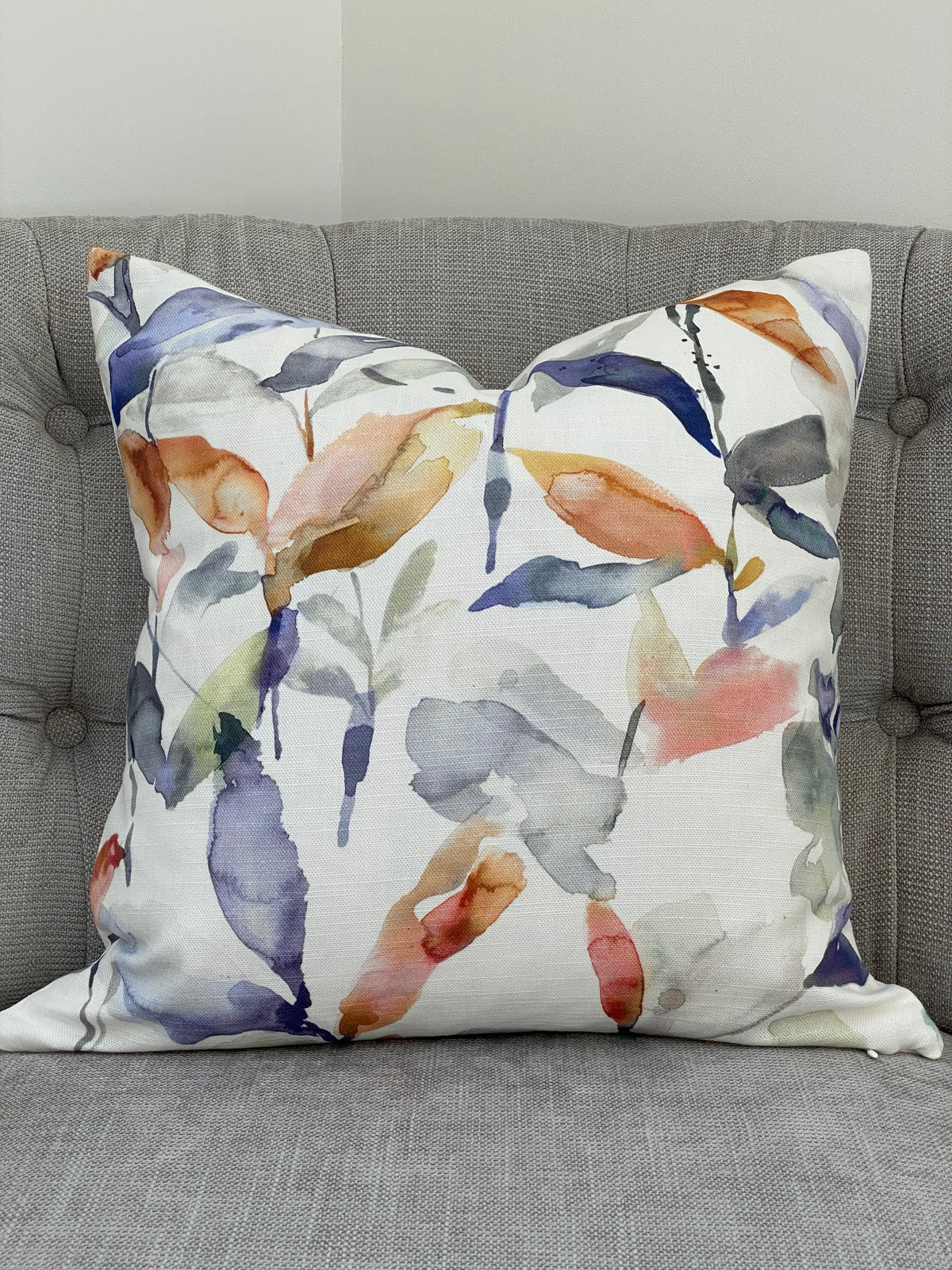 Handmade Voyage Maison Naura Clementine Cushion, Laura Ashley Austen Off White Backing