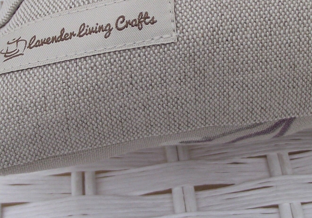 Laura Ashle Pussy Willow Natural Cushion, Rectangle Cushion with Laura Ashley Austen Natural with Zip Fastening