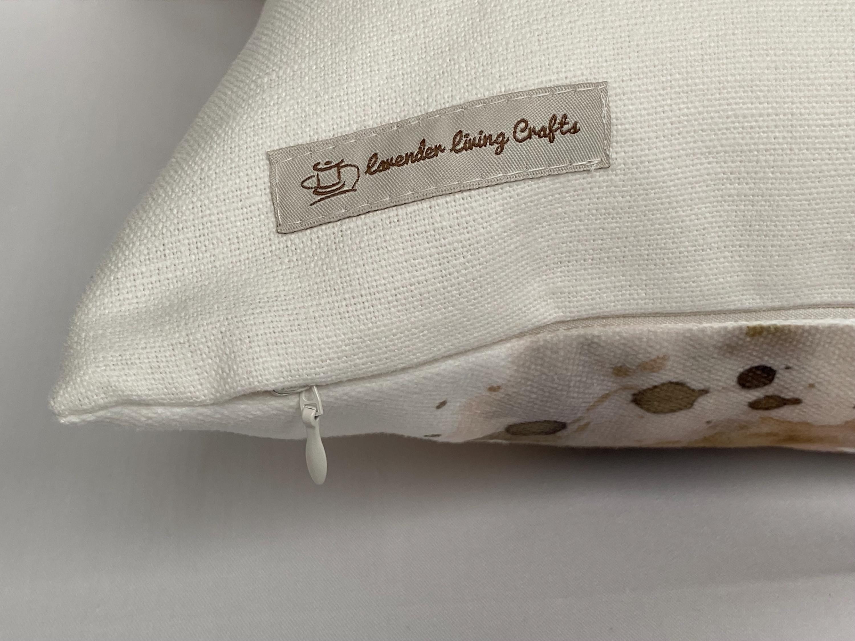 Cockapoo Chocolate Dog Cushion : Grunge Watercolour , Cover Only or Cover + Pad