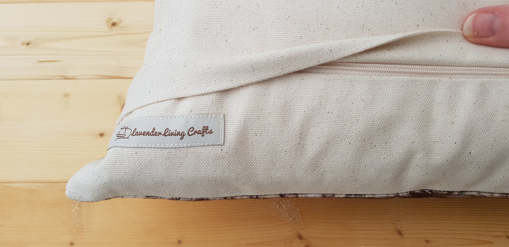 Handmade Sheep Pillow: Wendy Darker Art Print, Choice of Cover Only or Cover with Pad