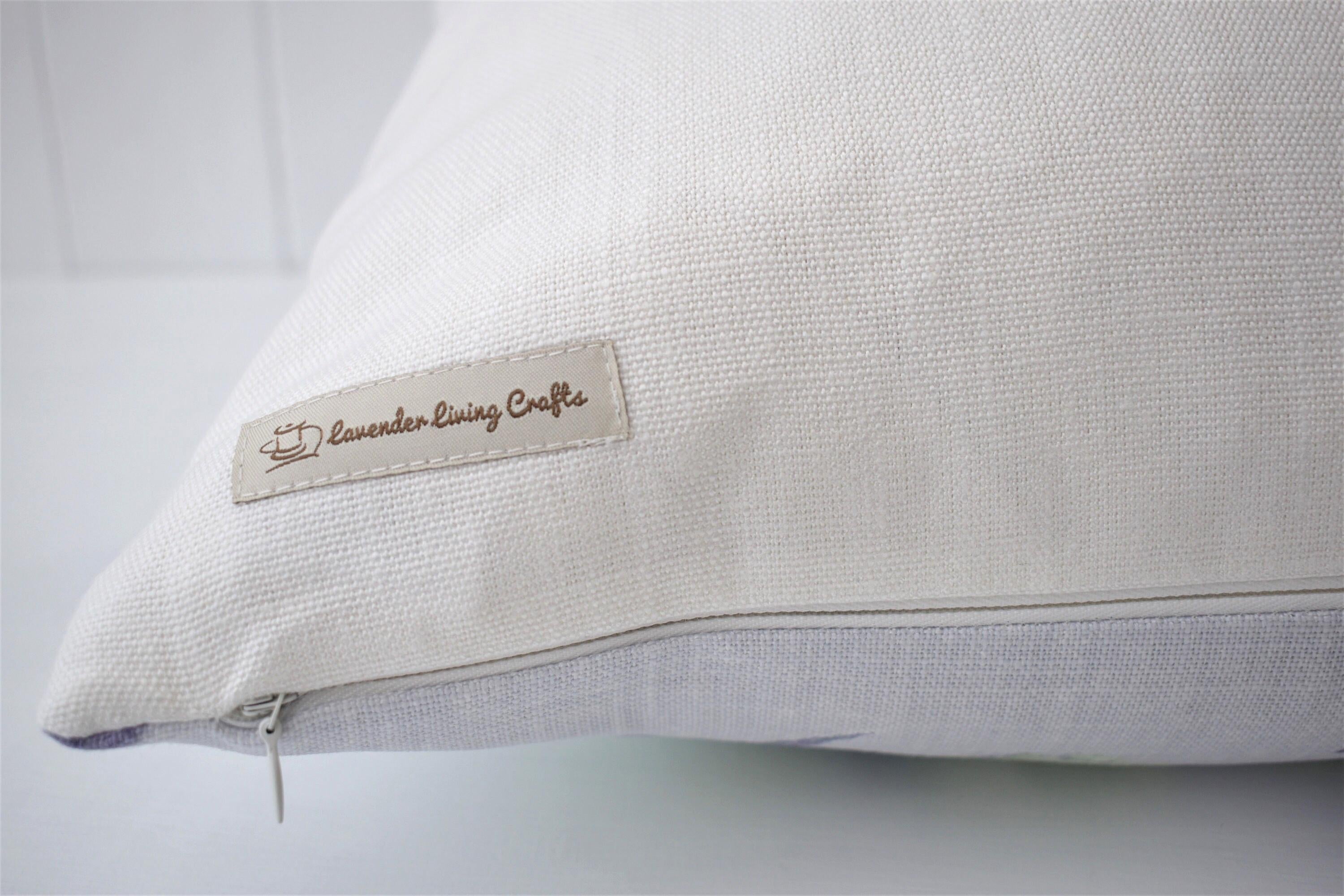 Laura Ashley Violetta Floral Cushion : Handmade Purple Pillow with Zip Closure