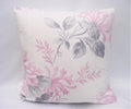 Handmade Laura Ashley Pink Floral Cushion: Honeysuckle Trail Pillow 16"